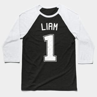 Liam Number One Athletic Sports Jersey Baseball T-Shirt